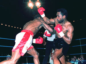 Supporting image for story: Nigel Benn and Chris Eubank to discuss iconic title fight at city show