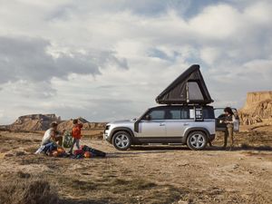 Supporting image for story: Land Rover reveals new bespoke roof tent for Defender