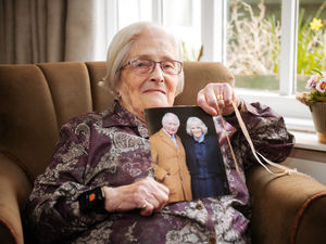 Supporting image for story: Watch 100-year-old May sing in Spanish as she celebrates her birthday at Shrewsbury care home