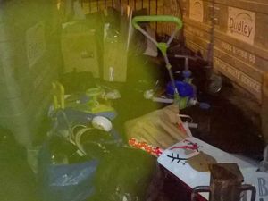 Supporting image for story: Rubbish mountain rises at Coseley fly-tipping hot spot