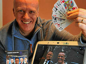 Supporting image for story: Superfan Hustles his way on to TV show