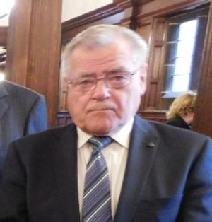 The Late Stafford Borough Alderman Ken Williamson pictured in 2019. Photo by Staffordshire LDR Kerry Ashdown. Free for use by all LDRS partners