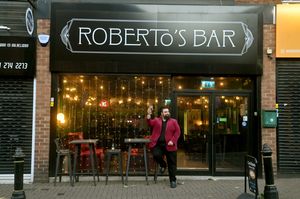 Roberto's Bar is a bar with pedigree and is in the image of the owner
