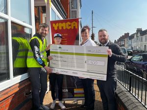Supporting image for story: Shropshire homebuilder donates £1,500 to housing support charity