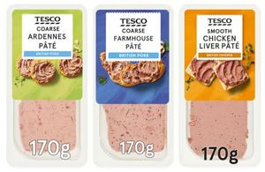 Tesco is recalling three paté lines as the use-by dates are incorrect | Tesco
