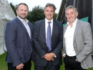 Supporting image for story: Trio of sporting legends entertain at Wolverhampton Lawn Tennis & Squash Club