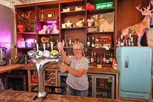 The bar is one of the newest additions at the site
