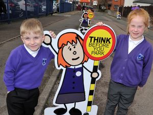 Supporting image for story: Child-sized signs a success in Walsall school parking campaign