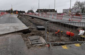 Roadworks along New Birmingham Road, on the approach to Burnt Tree junction, are due to last for 21 weeks