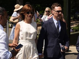 Supporting image for story: Benedict Cumberbatch and Dame Anna Wintour attend Wimbledon