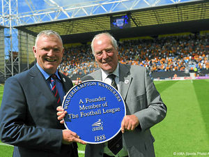 Supporting image for story: Wolves fans' fury over display of blue plaque honour