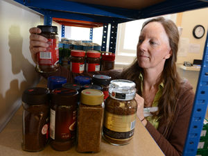 Helen McSherry, manager of Market Drayton food bank