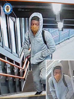 Do you know this man? Police would like to talk to him after a man in his 70s was pushed off of a curb in Smethwick