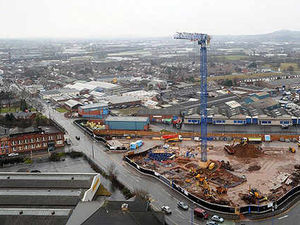 Supporting image for story: Crane transforms college site view