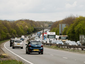 Supporting image for story: 'Significant' queues as A5 blocked following crash near Shrewsbury
