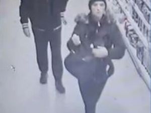 Supporting image for story: Police want to speak to pair after robbery at Wednesbury store