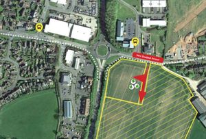 Site location. Picture: Corstorphine and Wright.