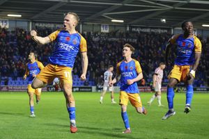 Supporting image for story: Shrewsbury 1 Newport County 0: Scully stunner hands Salop vital victory over basement boys
