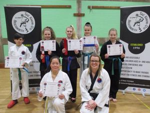 Supporting image for story: Bridgnorth martial arts students' success before club closure