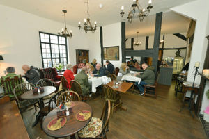 The tea room at Bishop Percy's House