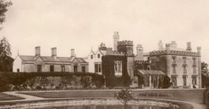 Historical picture of Llanerchydol Hall 