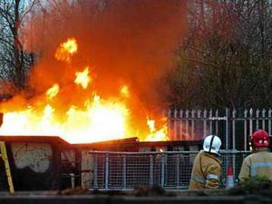 Supporting image for story: Crews tackle two Telford skip fires