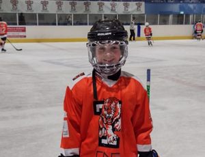 Supporting image for story: Telford Tigers youngster hopes to follow ice hockey dream despite rare condition