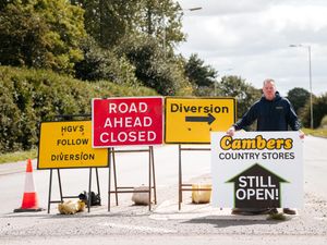 Supporting image for story: 'We're still open' say independent businesses hit by controversial A41 roadworks