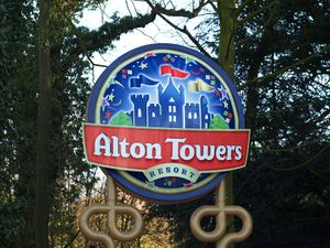 Alton Towers sign