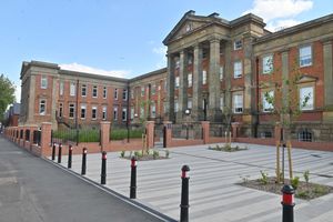 The former Royal Hospital building in Wolverhampton. Photo: Steve Leath