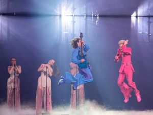 Supporting image for story: In Pictures: Eurovision acts light up the stage at grand final