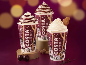 Supporting image for story: Costa Coffee unveil designs for 2025 festive cups in collaboration with Birmingham agency