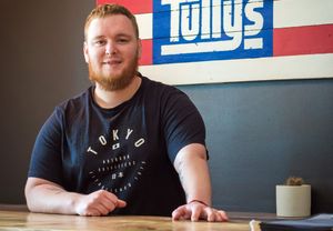 Chef Jamie Tully, who has opened a diner in Llandrindod Wells