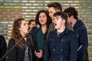 Supporting image for story: Watch: Dudley theatre group give Telford shoppers a treat with flash mob