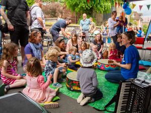 Supporting image for story: Creative fun to celebrate Queen's Jubilee at Shrewsbury charity's summer festival