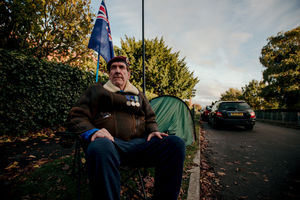 He could remain on strike until Remembrance Sunday