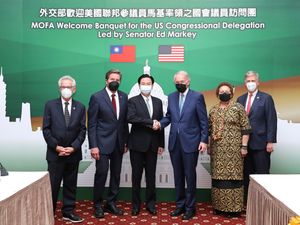 Supporting image for story: China sets sanctions on Taiwan politicians in wake of US visits