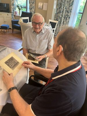 Friends, so very happy to be reunited