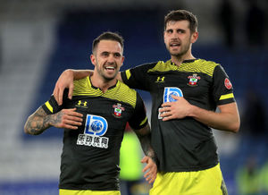 Southampton's Danny Ings (left) celebrates