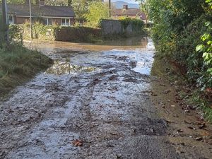 Supporting image for story: Flood-hit village community close to Shropshire/Wales border granted licence to remove silt annually from problem brook