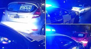 Recovered stolen car