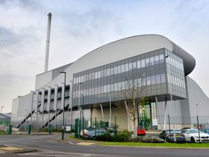 The recycling centre at Battlefield Enterprise Park in Shrewsbury