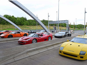 Supporting image for story: Supercar convoy in film stunt on M6 Toll