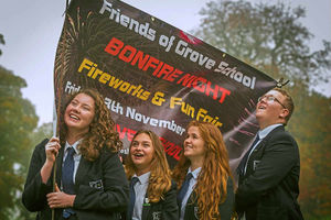 Supporting image for story: School's big bonfire party fundraiser
