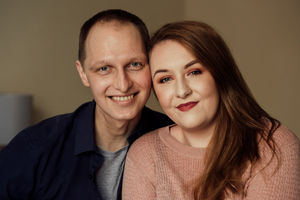 Hannah and Martins had been preparing for a long future together when he was sadly diagnosed with a rare form of cancer