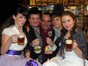 Supporting image for story: Scrooge show cast bring festive cheer