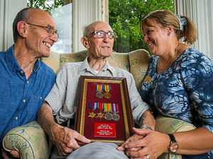Supporting image for story: Poignant memories of 'forgotten army' for Shropshire soldier