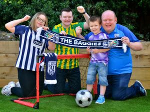 Supporting image for story: Boing boing! Baggies superfan family ready for promotion
