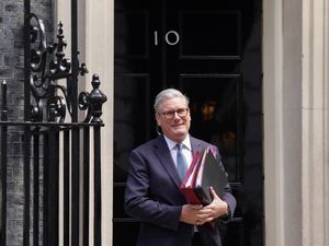Sir Keir Starmer leaving No 10 Downing Street
