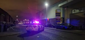 A police cordon in place following the stabbings in Smethwick. Pic: Kirat Raj Singh